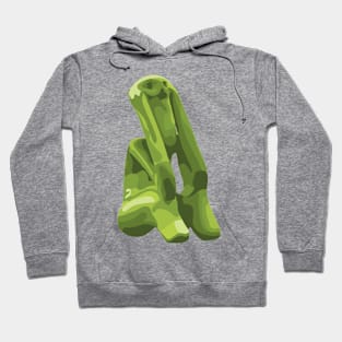 Prehistoric Pop Art Thinker Hoodie